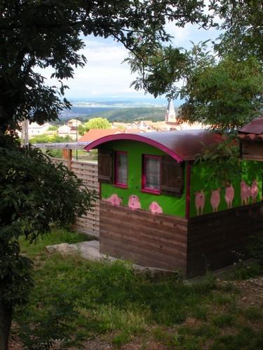 Le Git'An Roulotte Hotell Bessey Rom bilde